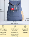 Senegal Backpack Tote