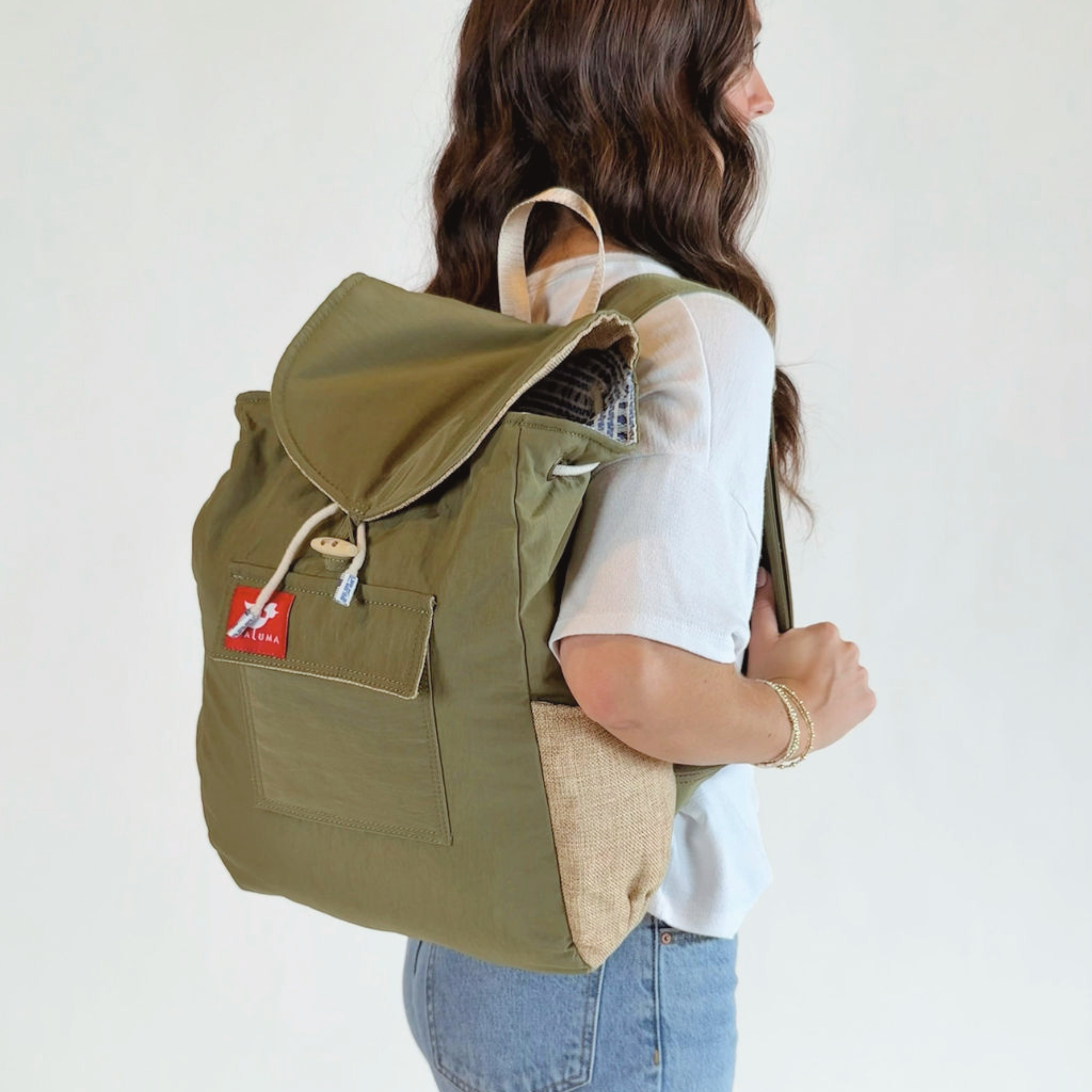 Myanmar Backpack Tote