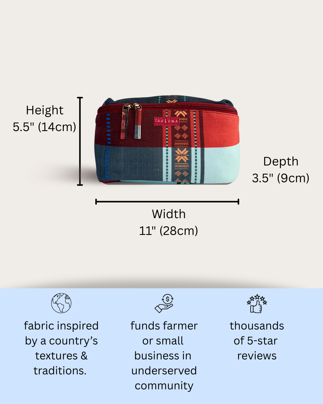 Vietnam Crossbody Tote