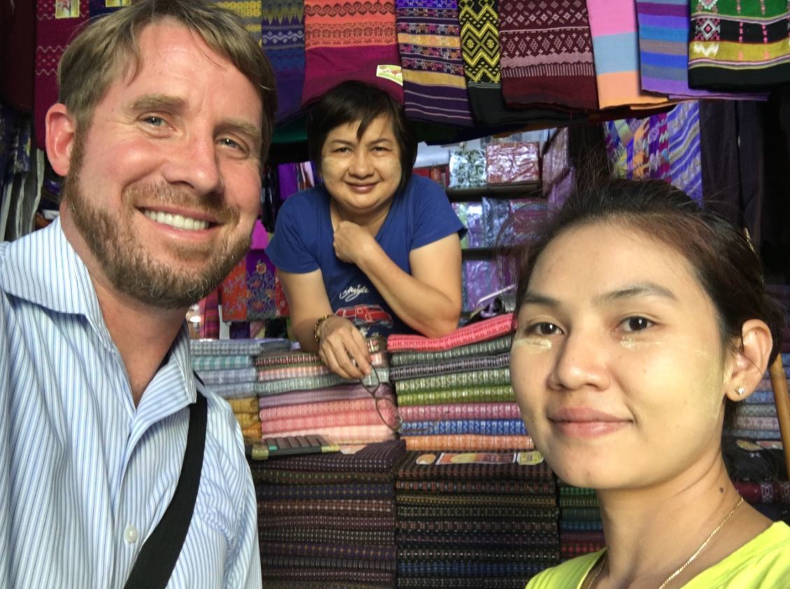 Myanmar Tote (by Aaron John)
